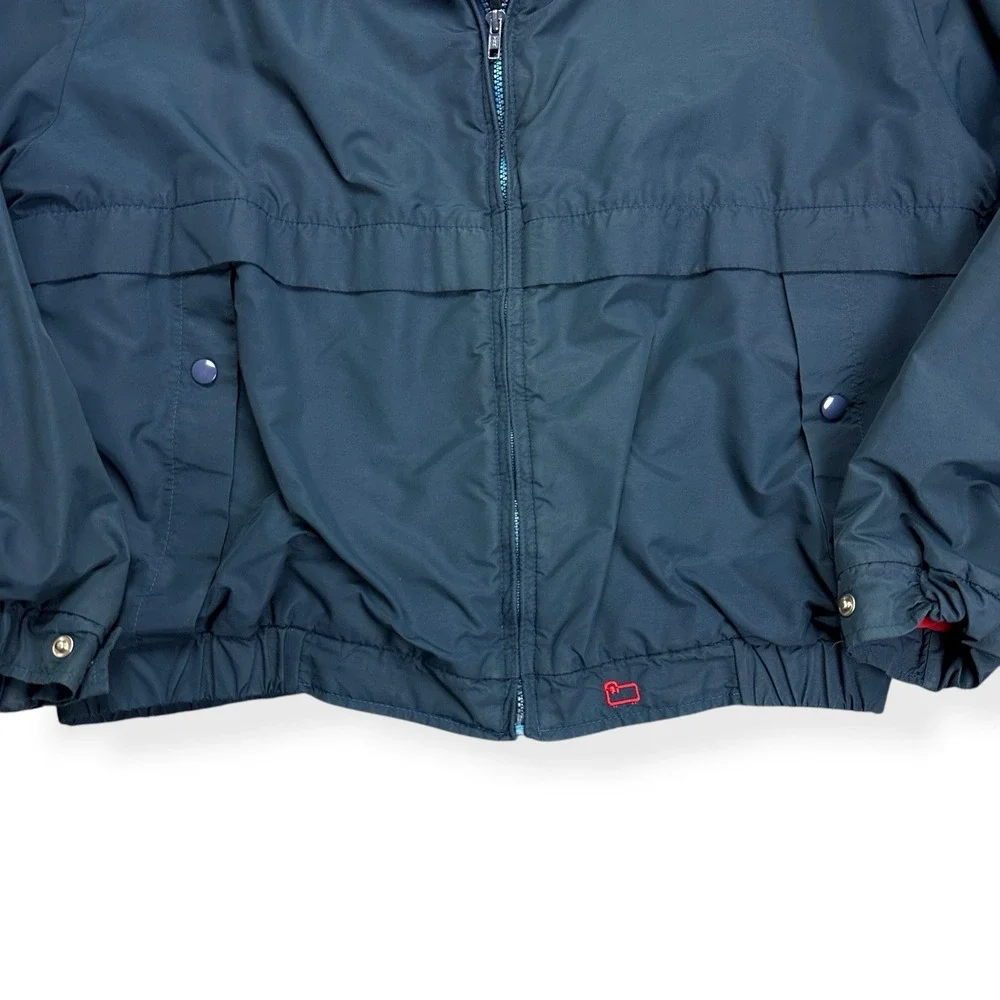 Vintage Woolrich Mens 3M Thintech Lined Bomber Jacket Size Large Navy Blue USA - Picture 5 of 14
